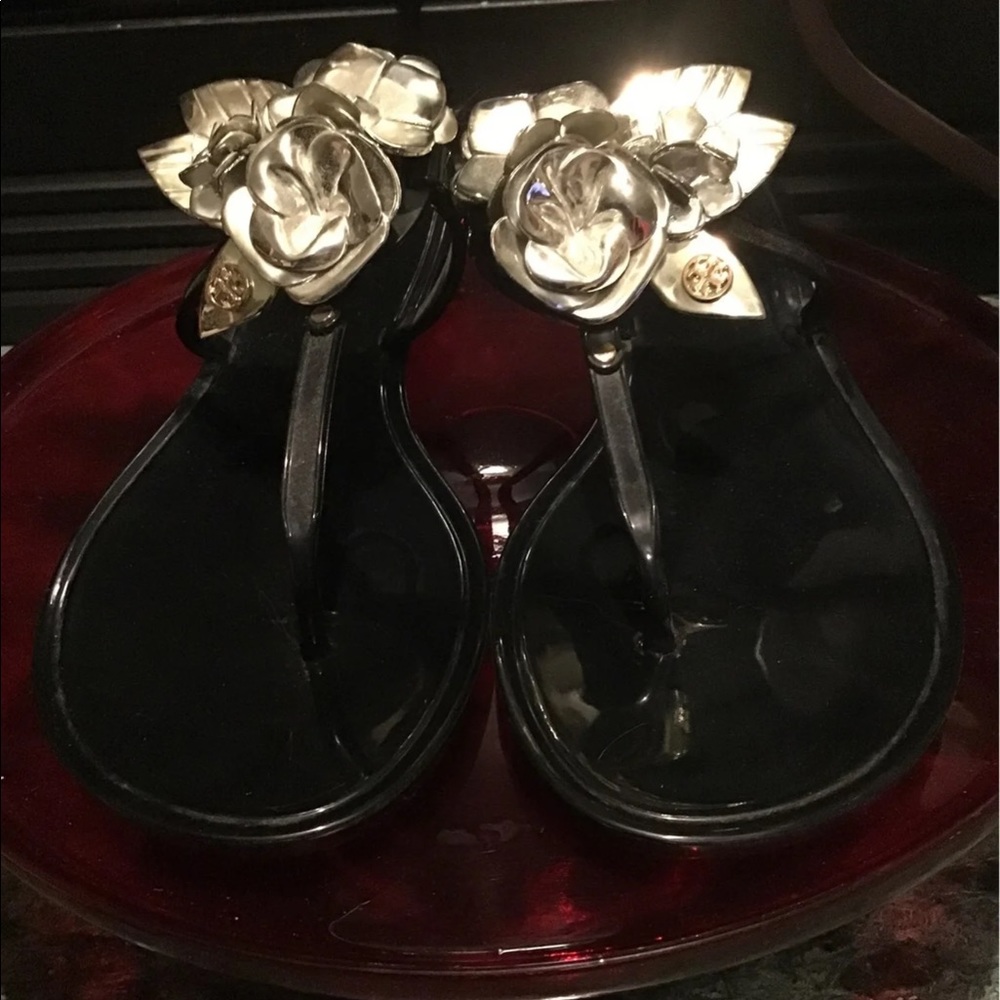 Tory Burch Jelly Flip Flops Sz 9